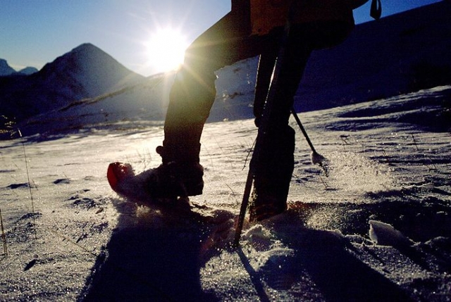  Raquetas de nieve en los Dolomitas 
